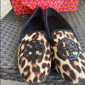 Tory Burch Leopard Flats!